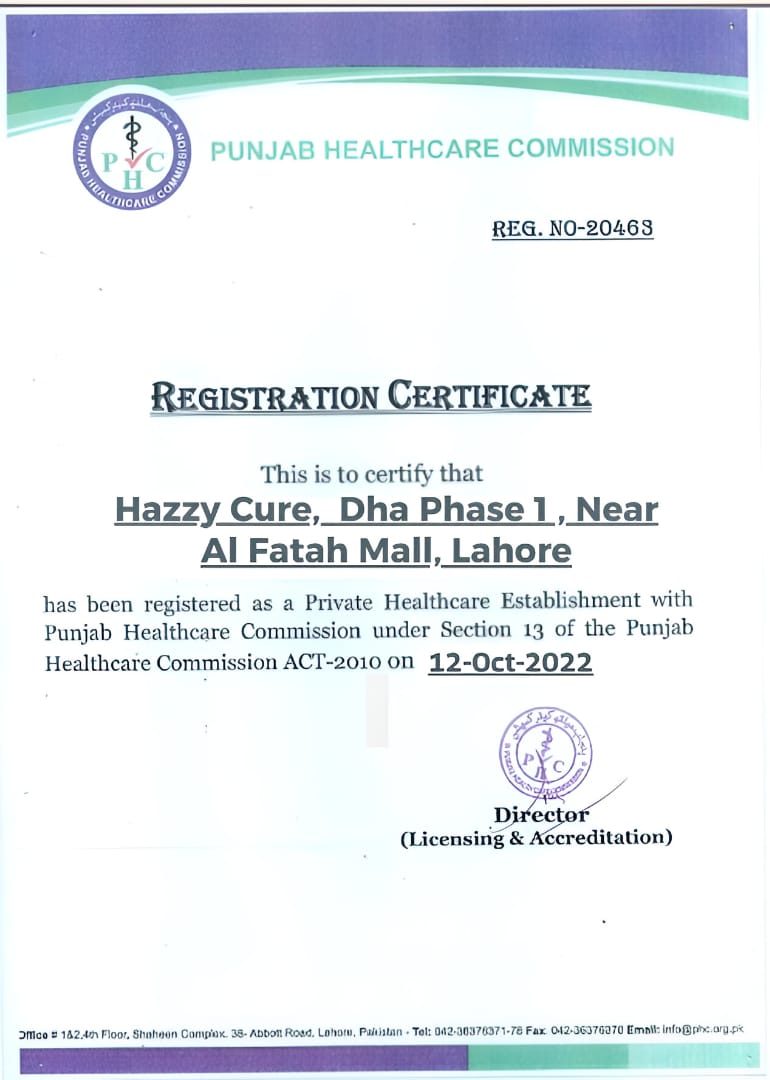 Health Certification